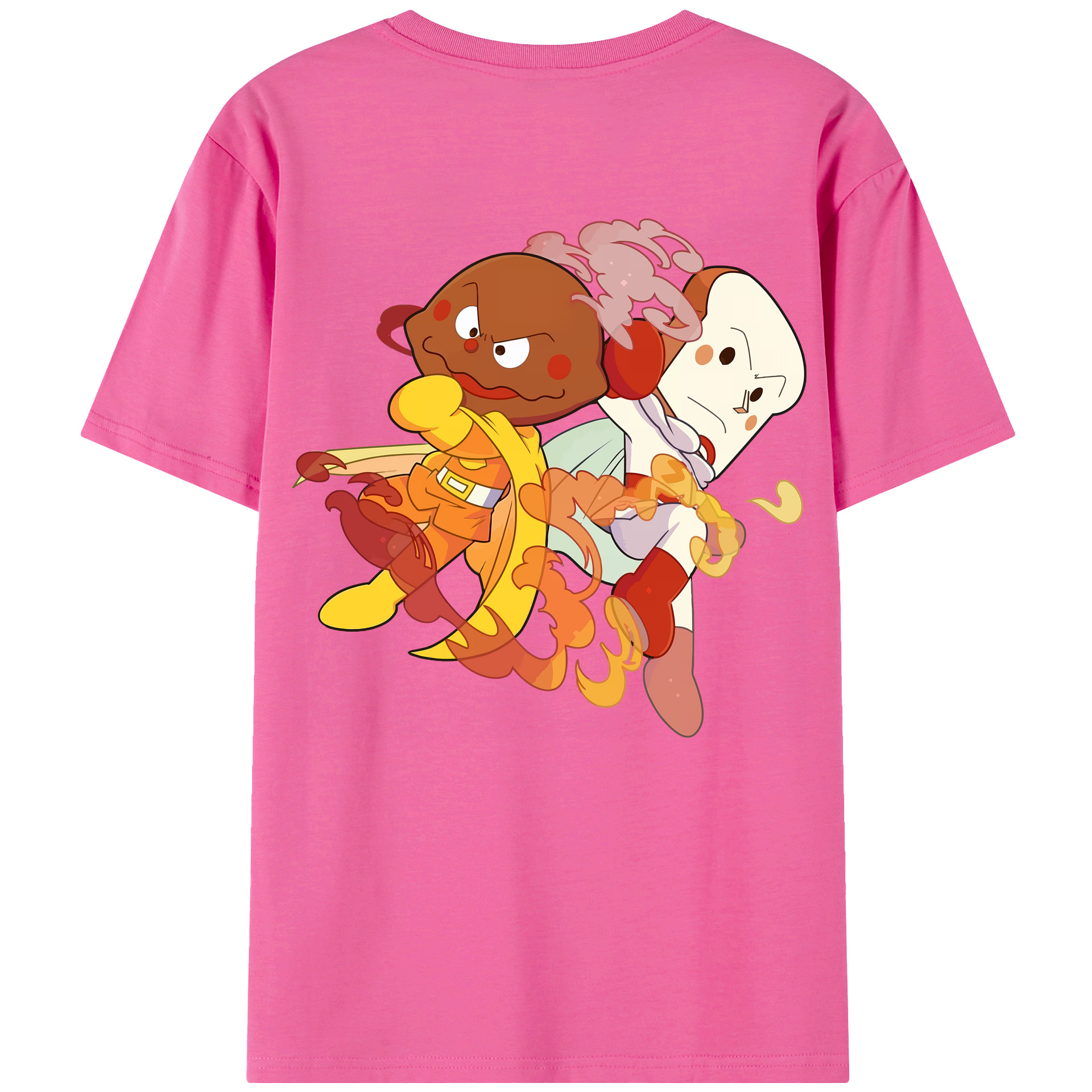 （画像用） アンパンマン Anpanman レディース半袖Tシャツ(バックプリント)